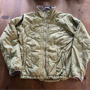 Vintage The North Face Puffer Jacket Olive Green Women’s Small